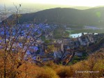View of Bundi City and The Palace from Taragarh Fort, Bundi, Rajasthan