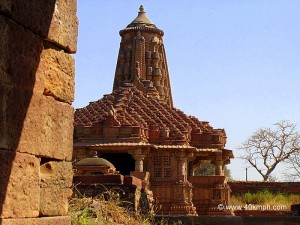 Garbhagriha, Mahanal Temples and Math, Menal, Rajasthan