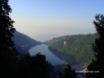 Bird's Eye View of Naini Lake, Nainital, Uttarakhand