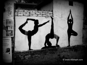 Yoga Art On The Wall