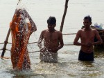 Sangam Snan during Kumbh Mela 2013, Allahabad, Uttar Pradesh