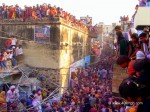 Crowd at Barsana for Lathmar Holi