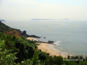 Japanese Beach, Headland Sada, Vasco da Gama, Mormugao, Goa