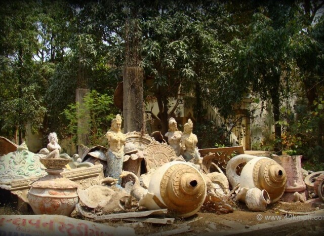 Props at Vrindavan Studios, Umbergaon, Valsad (Gujarat, India)
