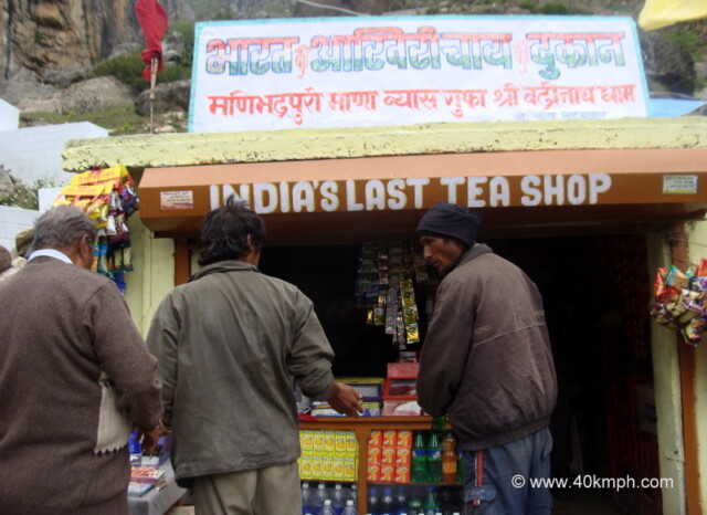 India's Last Tea Shop, Mana Village (Uttarakhand, India)
