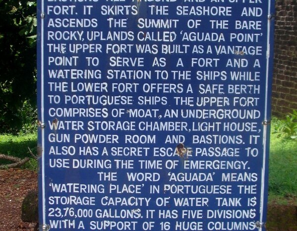 About: Aguada Fortress Upper, Candolim (Bardez, Goa, India)