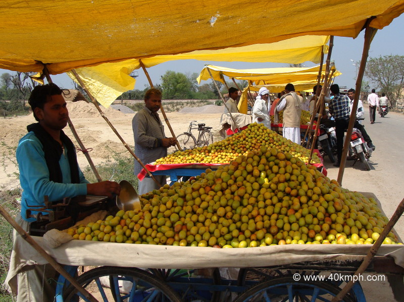 Fruit Vendors Selling Ber Fruit