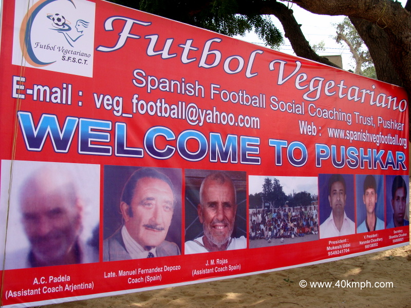 Football Coaching in Pushkar (Rajasthan, India)