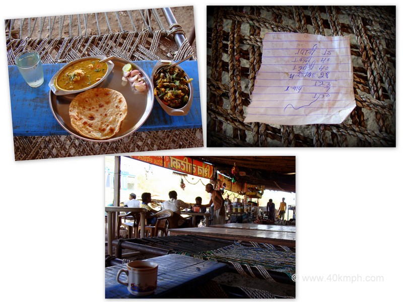 Lunch at Shiv Vatika Dhaba, Bundi (Rajasthan, India)