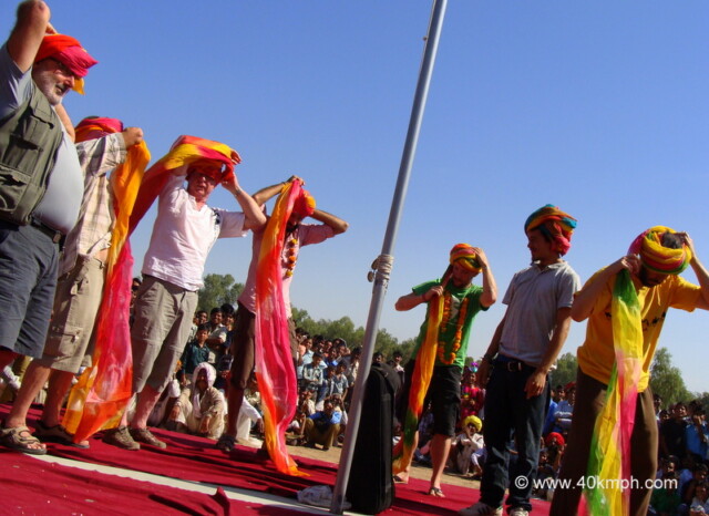 Turban Tying Competition, Bundi Utsav - 2011 (Rajasthan, India)