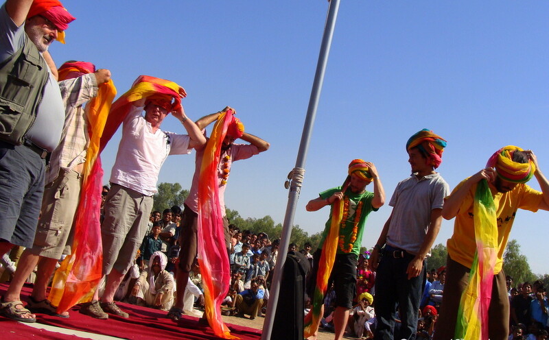 Turban Tying Competition, Bundi Utsav - 2011 (Rajasthan, India)