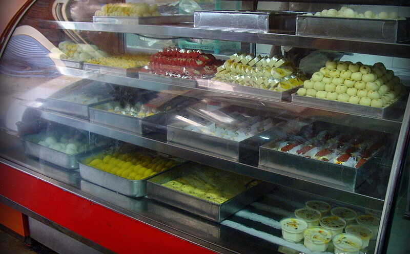 Variety of Sweets at Shree Jodhpur Misthan Bhandhar, Bundi (Rajasthan, India)