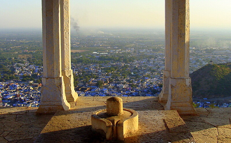 Shivling at Taragarh Fort, Bundi, Rajasthan, India