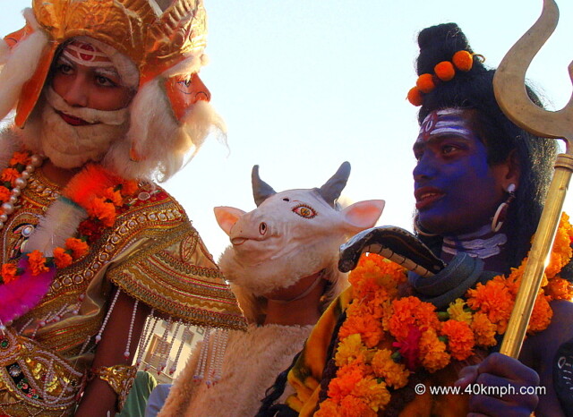 Spiritual Walk - Pushkar Fair 2011, Pushkar, Rajasthan, India