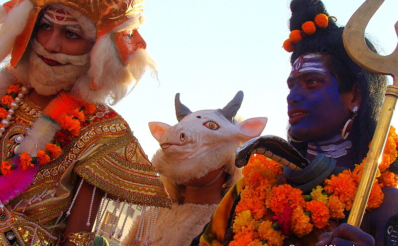 Spiritual Walk - Pushkar Fair 2011, Pushkar, Rajasthan, India
