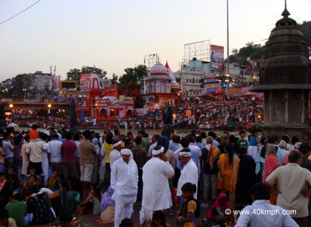 Ganga Aarti at Har ki Pauri, Haridwar (Uttarakhand, India)