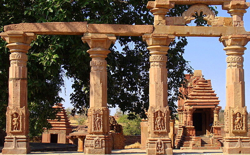 Ghatapallava Pillars, Mahanal Temples and Math, Menal, Rajasthan, India