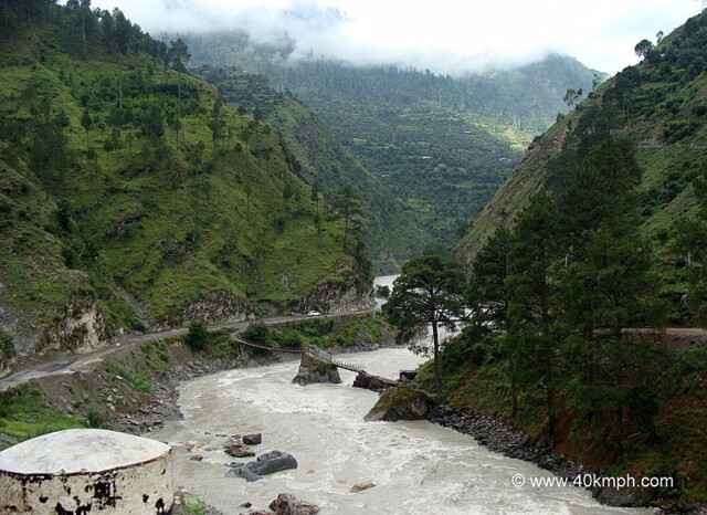 Manikaran Road, Parvati Valley, Kullu (Himachal Pradesh, India)
