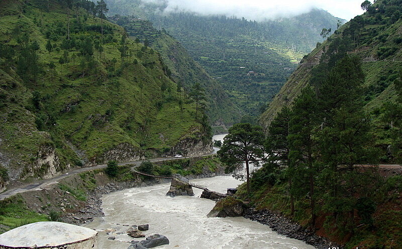 Manikaran Road, Parvati Valley, Kullu (Himachal Pradesh, India)