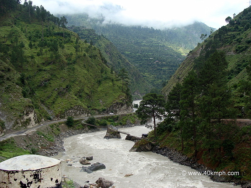 Manikaran Road, Parvati Valley, Kullu (Himachal Pradesh, India)