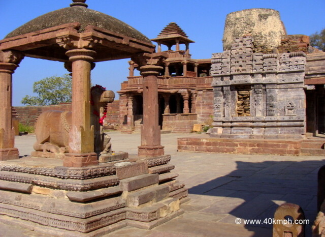 Nandi Mandapa, Mahanal Temples and Math, Menal, Rajasthan, India