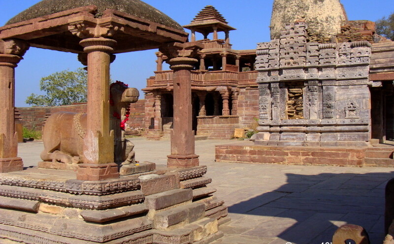 Nandi Mandapa, Mahanal Temples and Math, Menal, Rajasthan, India