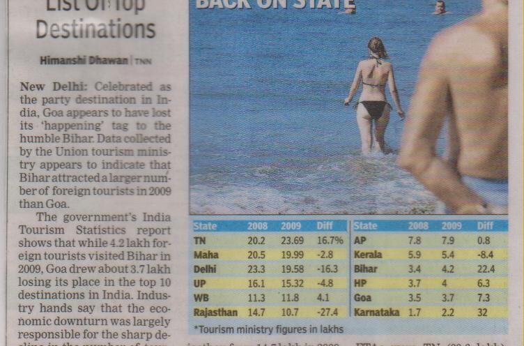 News: Bihar (India) New Upcoming Tourist Destination for Foreign Tourists