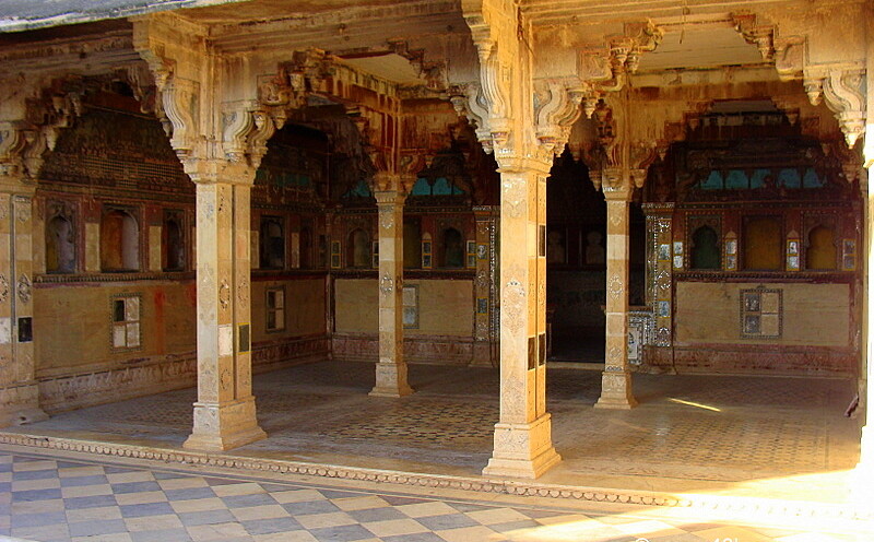 Phool Mahal, The Palace, Bundi, Rajasthan, India