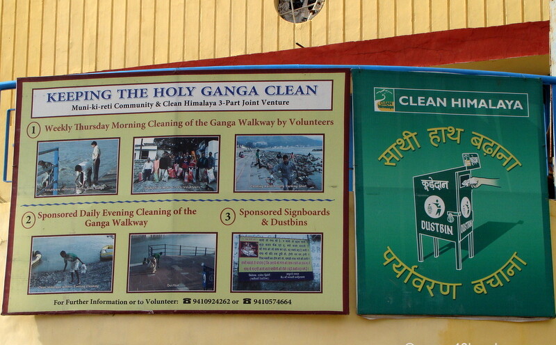 Clean Ganga, Clean Himalaya Initiative at Muni-ki-Reti, Rishikesh, Uttarakhand, India