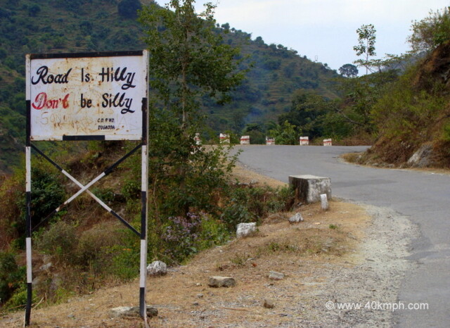 Safe Hill Driving Slogan