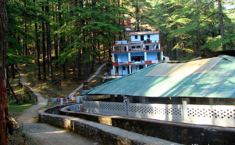 Dharamshala at Tarkeshwar Mahadev near Gundalkhet village (Pauri Garhwal, Uttarakhand, India)