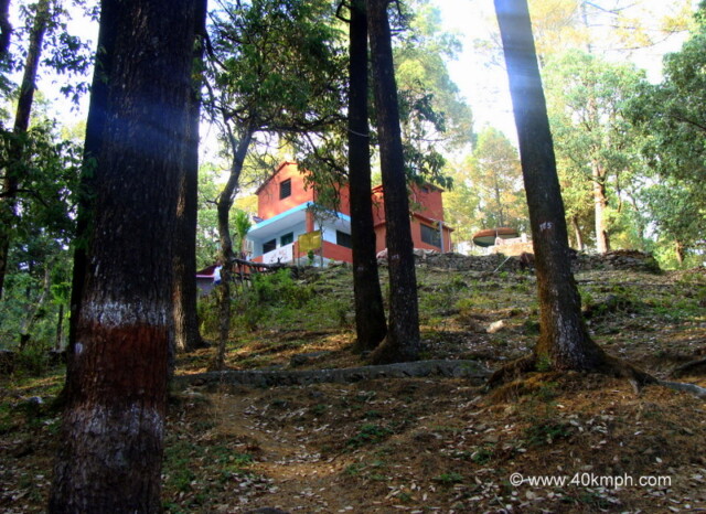 Sadhna Mandir an Ashram at Tarkeshwar Dham near Gundalkhet village (Pauri Garhwal, Uttarakhand, India)