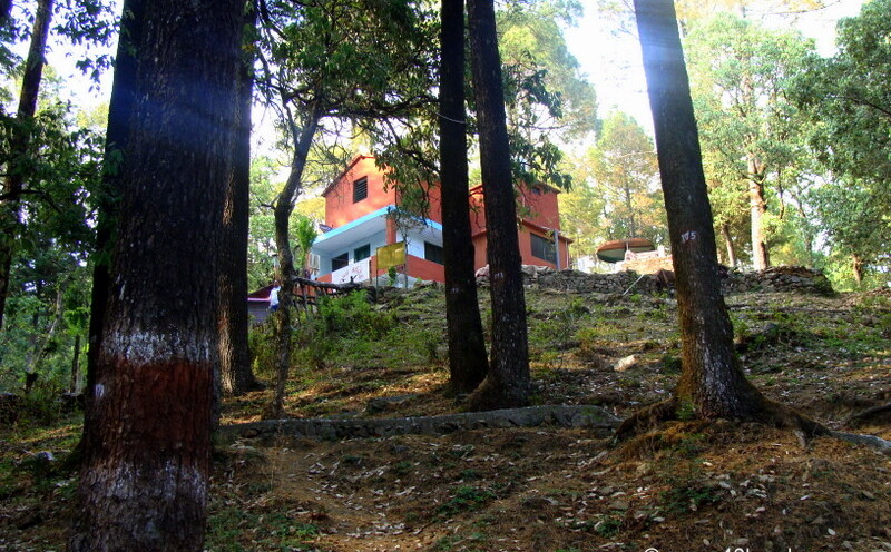 Sadhna Mandir an Ashram at Tarkeshwar Dham near Gundalkhet village (Pauri Garhwal, Uttarakhand, India)