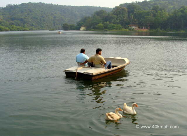Boating in Mayem Lake (Bicholim, Goa, India)
