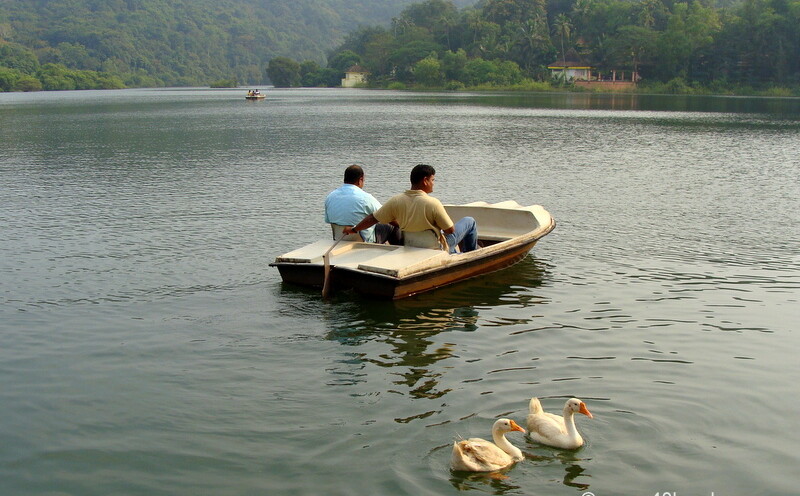 Boating in Mayem Lake (Bicholim, Goa, India)