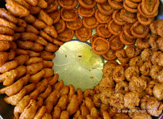 Chandrakala, Gujiya, Balushahi - Traditional Holi Sweets at Madan Mohan Peda wala, Gopinath Bazaar, Sheetla Mandir Ke Saamne, Vrindavan, Uttar Pradesh, India