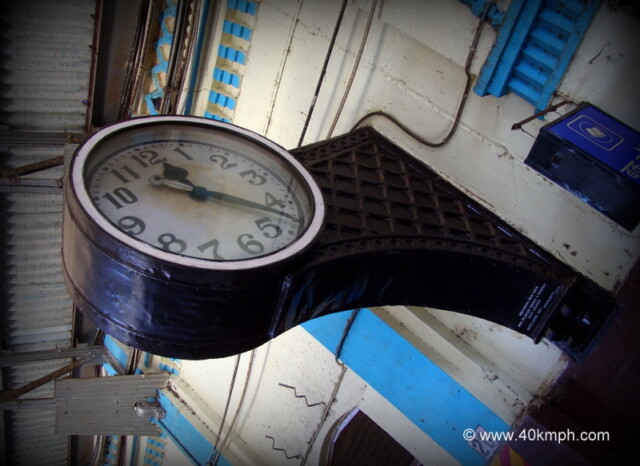 1885 Installed Mechanical Drum Clock at Bharuch Junction, Gujarat, India