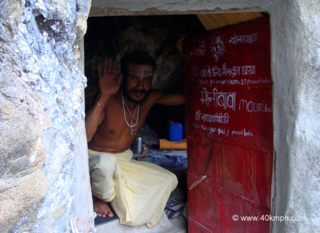 Mauni Baba at Malakunti village, Pauri Garhwal, Uttarakhand, India