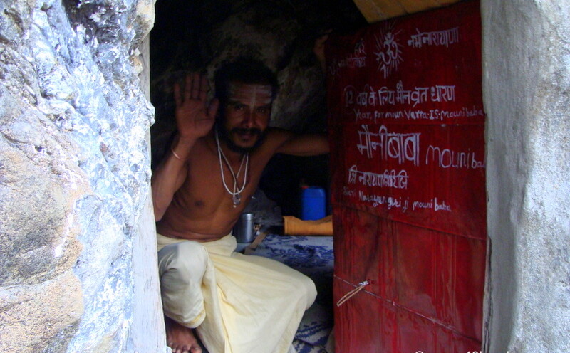 Mauni Baba at Malakunti village, Pauri Garhwal, Uttarakhand, India
