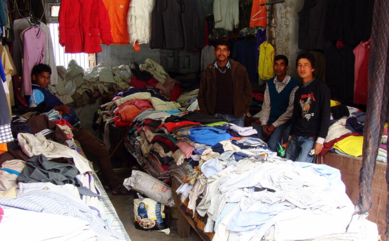 Cheap Winter Wear Shop at Joshimath, Uttarakhand, India