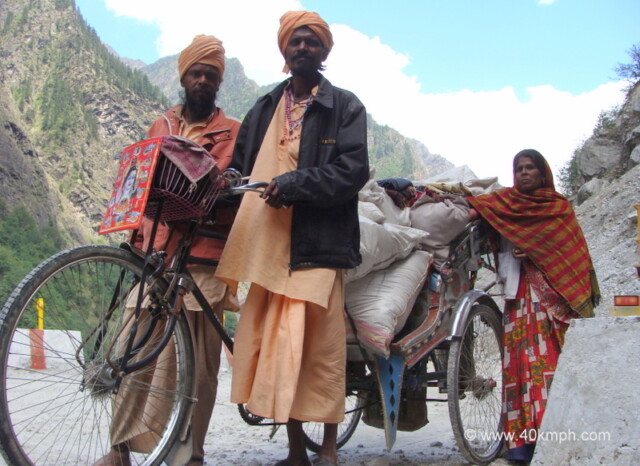 Devotees Journey from Kurukshetra to Badrinath by Cycle Rickshaw