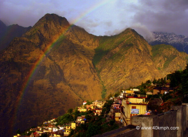Rainbow After the Rain at Joshimath, Uttarakhand, India