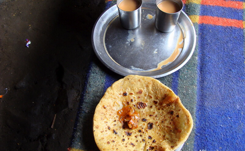 Aaloo Paratha and Chai
