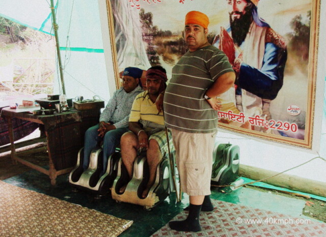 Free Foot Massage for Trekkers