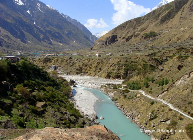 Keshav Prayag - Confluence of Alaknanda and Saraswati Rivers at Mana Village, Uttarakhand, India