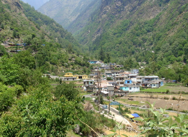 Pulna Village nearby Govindghat, Uttarakhand, India