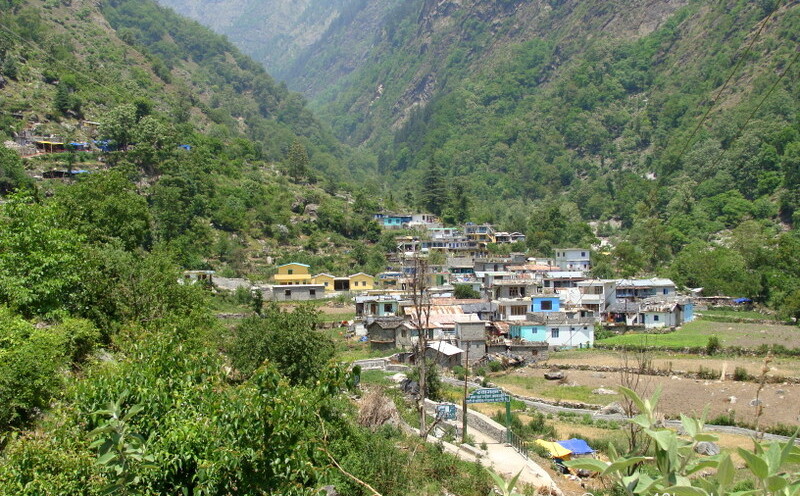 Pulna Village nearby Govindghat, Uttarakhand, India