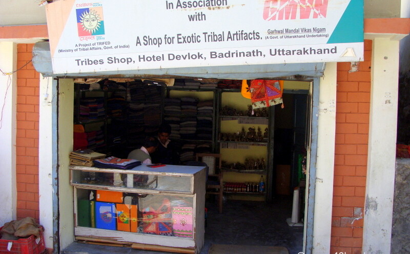 Shop for Tribal Products at Badrinath, Uttarakhand, India