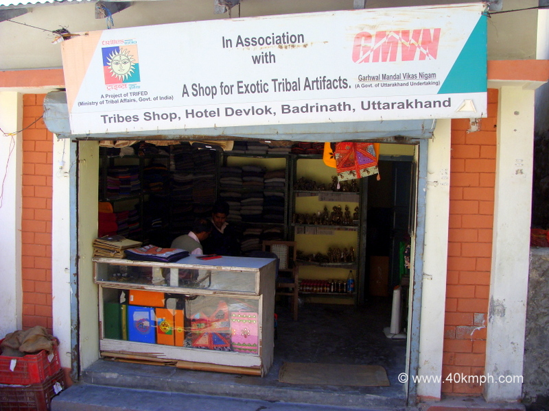 Shop for Tribal Products at Badrinath, Uttarakhand, India