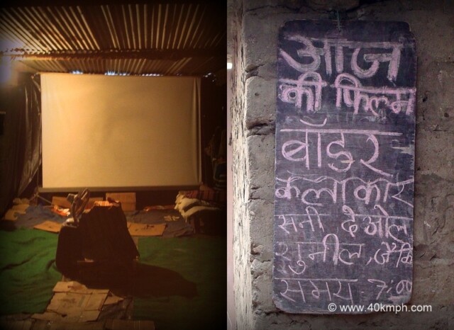 Small Screen Theater in Ghangaria, Uttarakhand, India